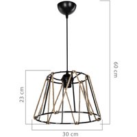 Подвесная люстра Toplight Georgiana TL1607H-01BK