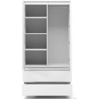 Шкаф распашной MyStar Сноули 900 ИВ-121.06.00 (белый)