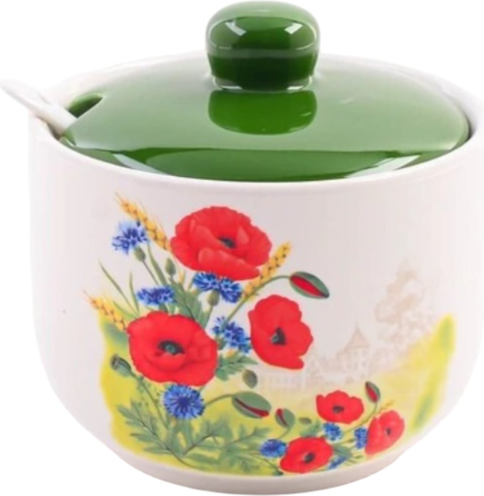 

Сахарница Loraine Цветущие Маки 60281