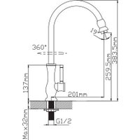 Кран Potato Р4177