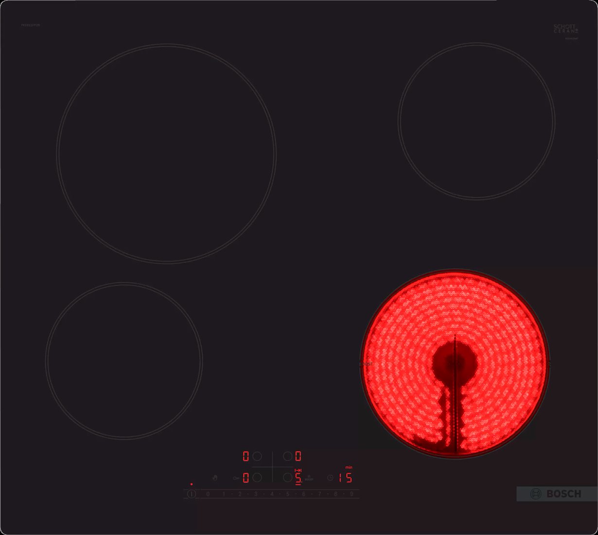 

Варочная панель Bosch Serie 6 PKE611FP2R