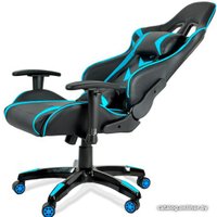 Игровое (геймерское) кресло Calviano Mustang SA-R-2 (черный/голубой)