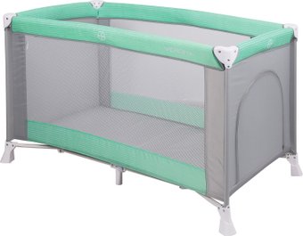 Манеж-кровать Lorelli Verona 1 Layer 2018 Green&Grey
