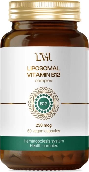 

Комплекс Liposomal Vitamins Liposomal B12&B9 complex (60 вег.капсул)