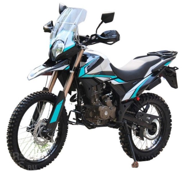 Мотоцикл Shineray Adventure 250 (белый/синий)