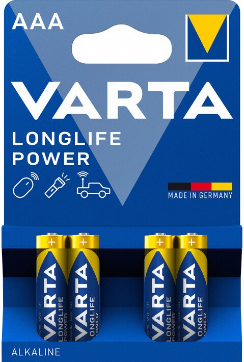 Батарейка Varta Longlife Power AAA V04903121414 (4 шт)