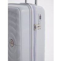 Чемодан-спиннер L'Case Athens 20 (S, серый)