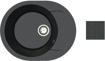 Кухонная мойка БелЭворс Lux R (антрацит)