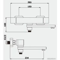 Смеситель Vieir V393533-S