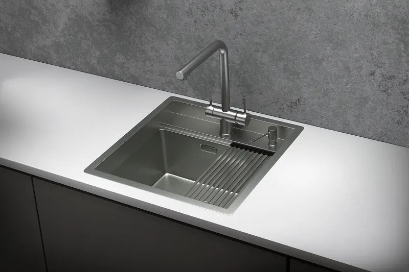 Кухонная мойка Granula Kitchen Space 5051 (сталь матовая)
