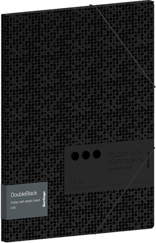 Папка для бумаг Berlingo DoubleBlack FB4_A4701 (черный)