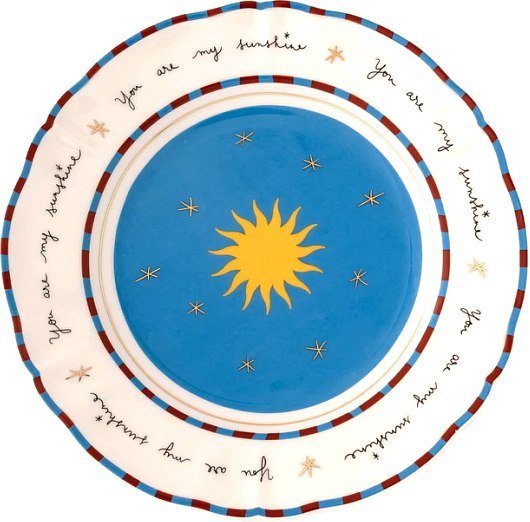 

Тарелка обеденная Bitossi Il Frutto Della Passione PAN01021 (солнце)