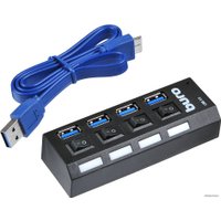 USB-хаб Buro BU-HUB4-U3.0-L