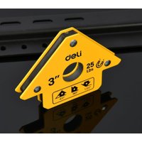 Угольник магнитный Deli DL-HDW25