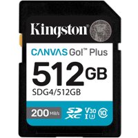 Карта памяти Kingston Canvas Go! Plus SDXC 512GB SDG4/512GB