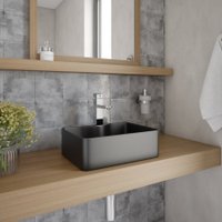 Умывальник Teymi Helmi Mini 41 T50289 (черный матовый)