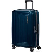 Чемодан-спиннер Samsonite Nuon Metallic Dark Blue 75 см