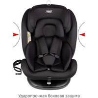 Детское автокресло Siger Престиж Isofix Lux KRES3945 (оникс)