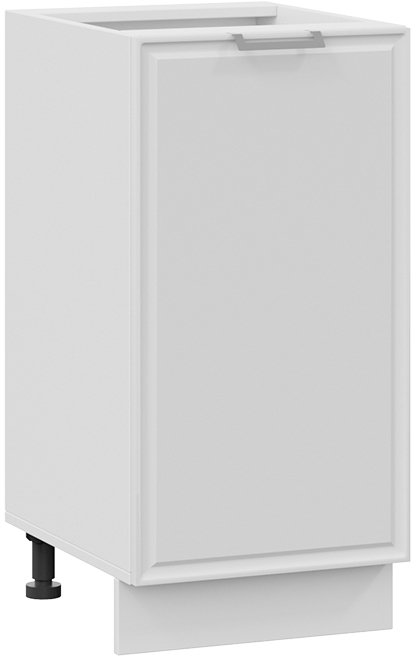 

Шкаф напольный Трия Белладжио 1Н4 (белый/фон белый)