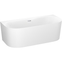 Ванна Wellsee Collaro 170x80 28910101R (пристенная ванна белый глянец, экран, ножки, сифон-автомат хром)