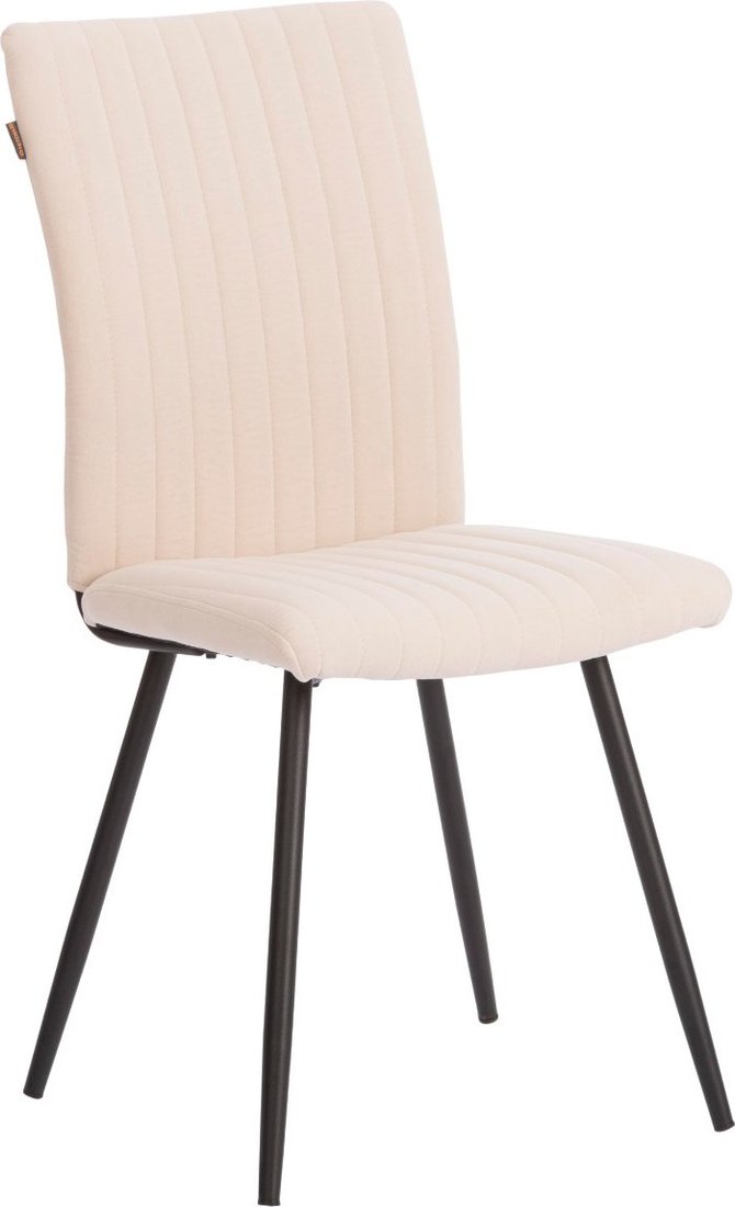 

Стул TetChair Monte Carlo флок (молочный/черный)