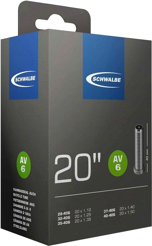 

Велокамера Schwalbe AV6 28/40-406 IB AGV 40 mm