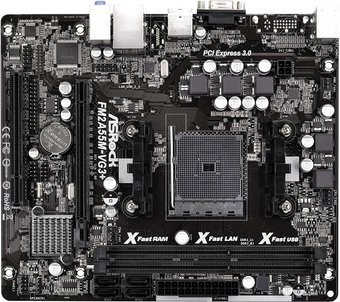 Материнская плата ASRock FM2A55M-VG3+