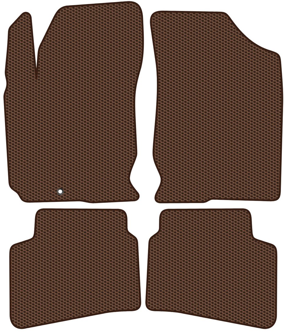 

Комплект ковриков для авто Alicosta Hyundai i30 I (хэтчбек 5 дв / FD) 2007 - 2011 (коричневый, сота)