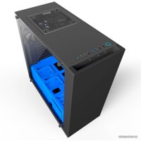 Корпус NZXT S340 Elite (черный/синий) [CA-S340W-B5]