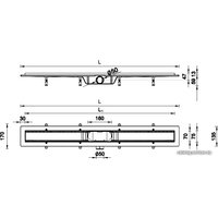 Трап/канал Styron STY-M-100-FF