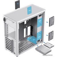 Корпус GameMax MeshBox (белый)