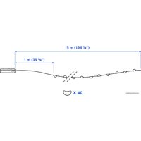 Новогодняя гирлянда Ikea Строла 205.031.04