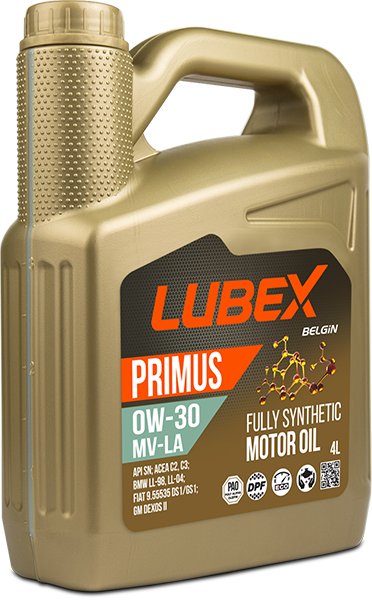 

Моторное масло Lubex Primus MV-LA 0W-30 5л