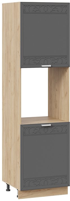 

Шкаф напольный Трия Долорес 1П6 (дуб крафт золотой/титан)