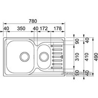 Кухонная мойка Franke PXL651-78 101.0251.031