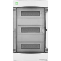 Бокс пластиковый Elektro-Plast GALANT 3x12M, N 2x 8x16+6x10mm2, PE 4x 2x16+12x10mm2, дымчатая пласт. дверь, светло-серый RAL7035, 563x323x160mm, IP65