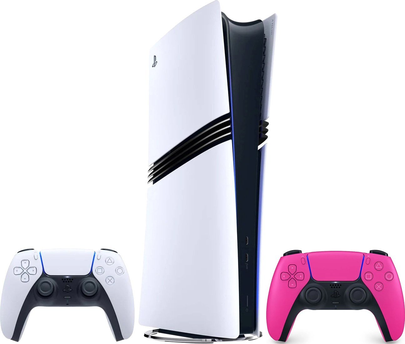Игровая приставка Sony PlayStation 5 Pro (2 геймпада, белый/новая звезда)