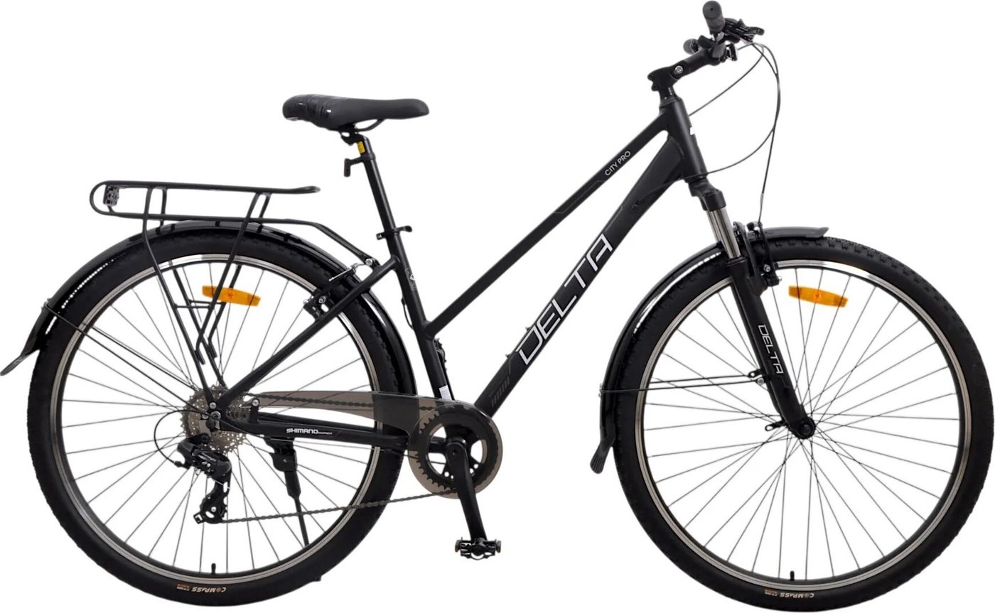 

Велосипед Delta City Pro 28 р.17 CITY PRO W28.17.BK (черный, разобранный)
