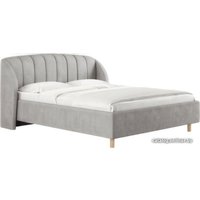 Кровать Сонум Valencia 160x200 (замша серый)