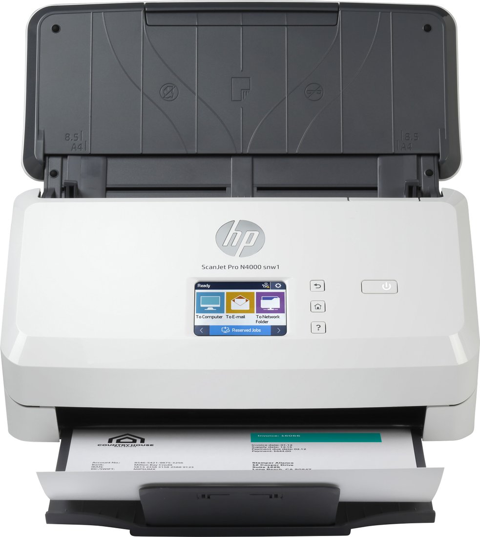 

Сканер HP ScanJet Pro N4000 snw1 6FW08A