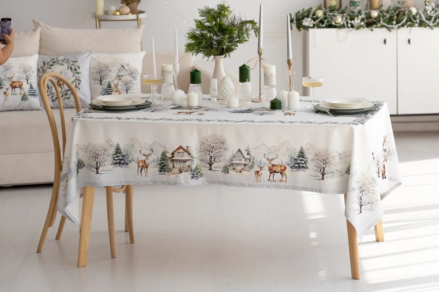 

Скатерть Listelle Морозное утро 515808