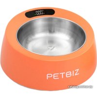 Кормушка электронная Petbiz Smart Bowl (коралловый)