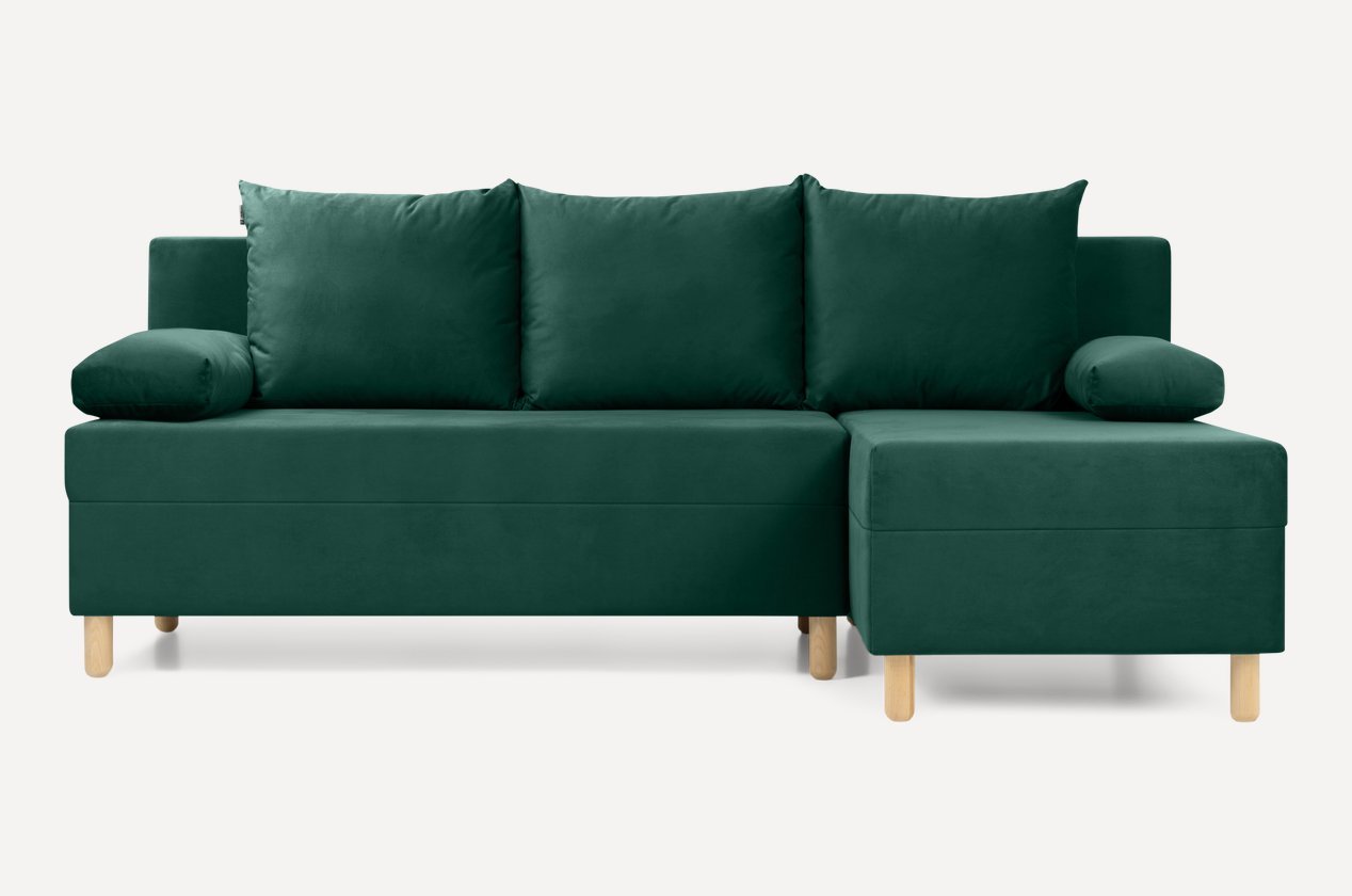 

Угловой диван Divan Амрано Velvet Emerald 260007 (зеленый)