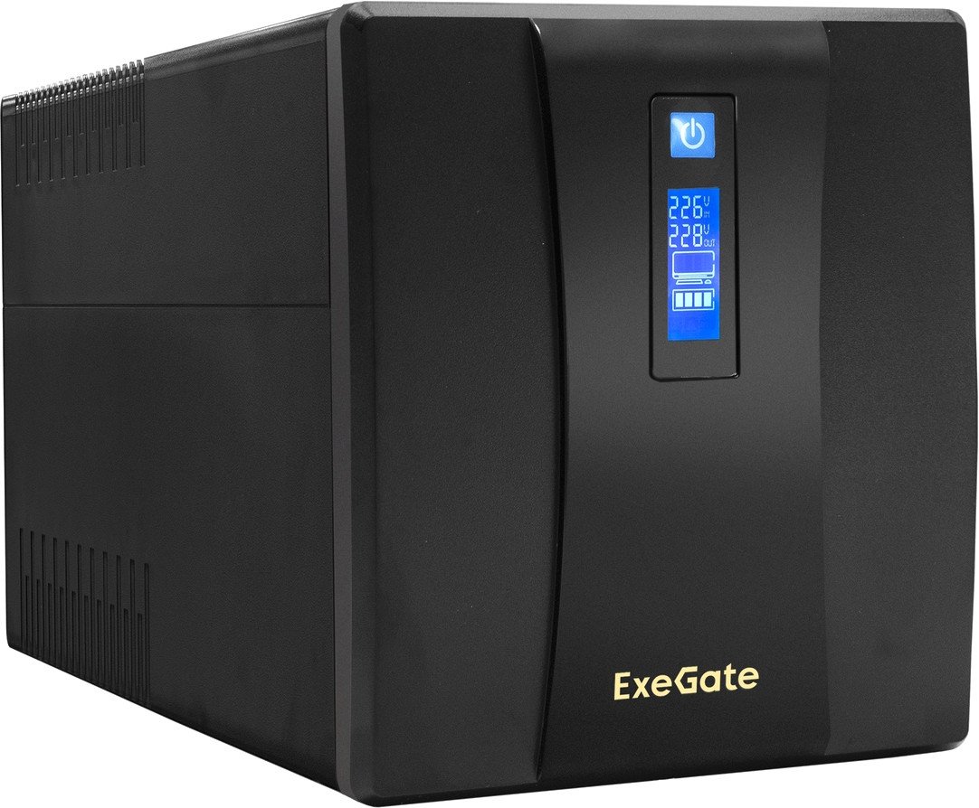 

Источник бесперебойного питания ExeGate SpecialPro Smart LLB-1200.LCD.AVR.4SH.USB EP285494RUS