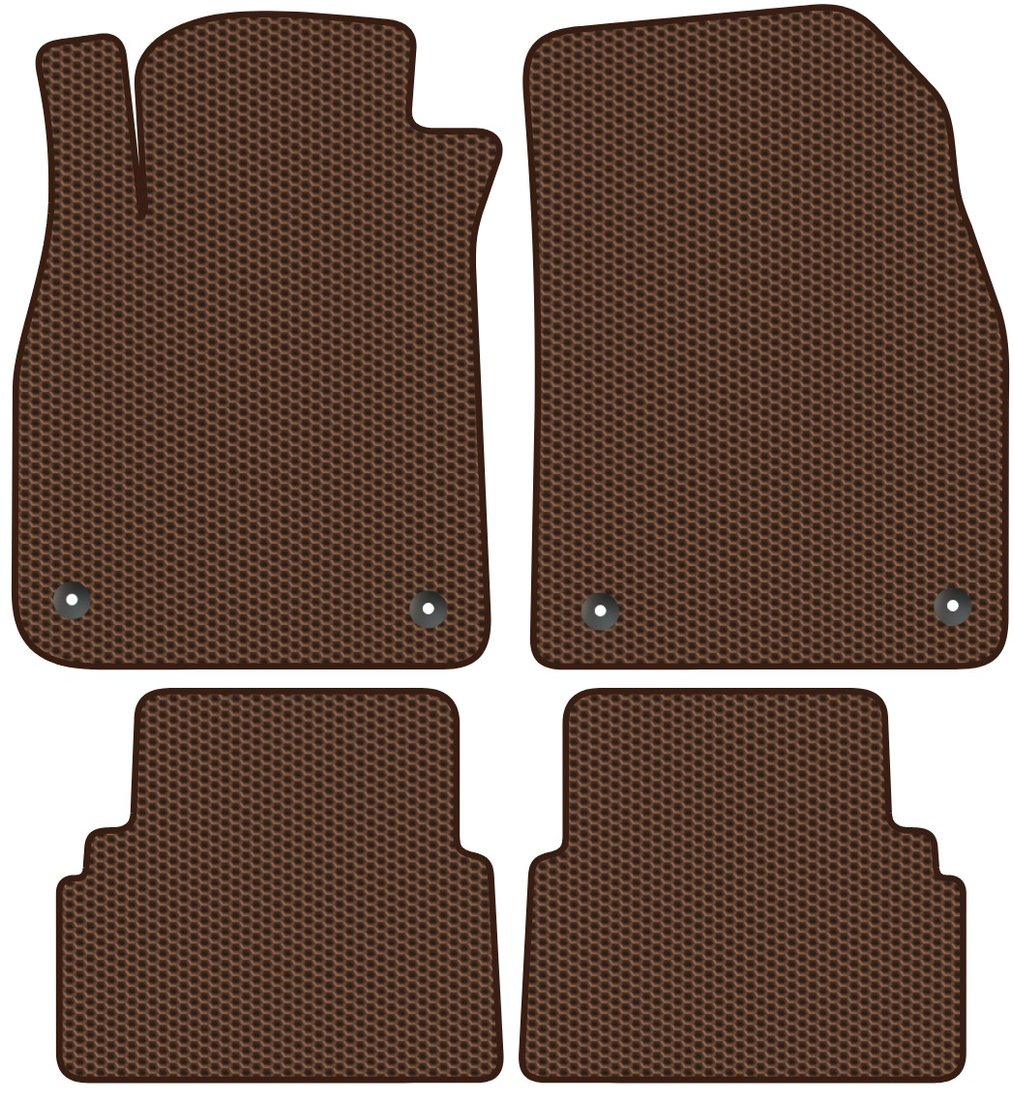 

Комплект ковриков для авто Alicosta Cadillac BLS (седан) 2006 - 2010 (коричневый, сота)