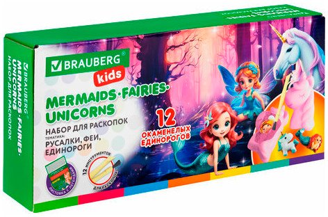 

Набор для опытов BRAUBERG Русалки, феи, единороги 665130