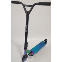 Трюковый самокат Ricos Fiery JL-303 (черный/разноцветный)