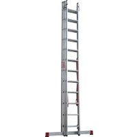 Лестница-стремянка Новая высота NV 323 трёхсекционная профессиональная 3x12 ступеней