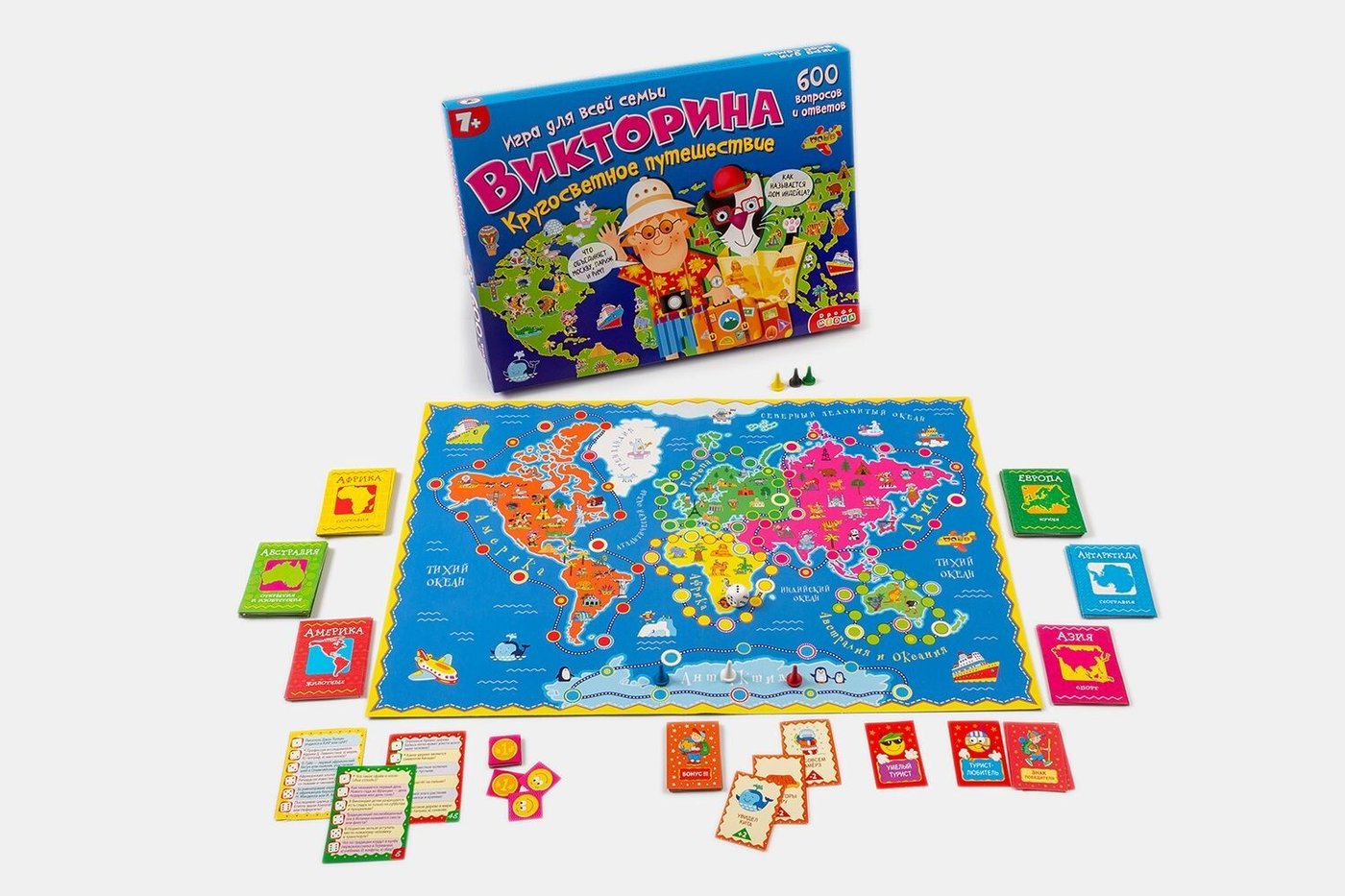 

Карточная игра Дрофа-Медиа Викторина. Кругосветное путешествие 3863