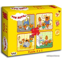 Мозаика/пазл Topgame 4-в-1 Три кота №1 01601